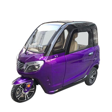 Eec Long Range Enclosed Cabin Electric Mobility Scooter Trike Chine 3