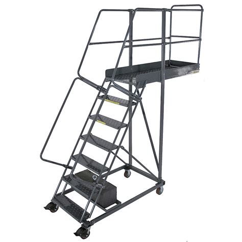 Cantilever Rolling Ladder Cl 6 6 Step Industrial Man Lifts
