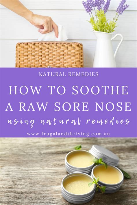 7 Effective Natural Sore Nose Remedies To Soothe Raw Skin Remedies