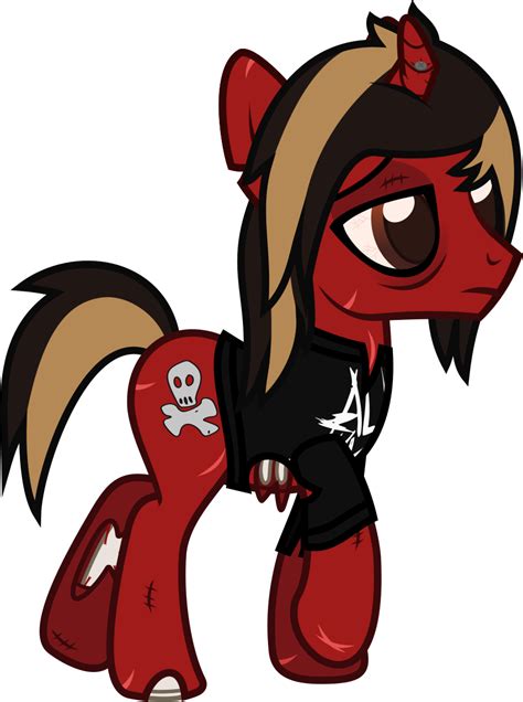 Safe Artist Lightningbolt Derpibooru Exclusive Pony Undead Unicorn Zombie