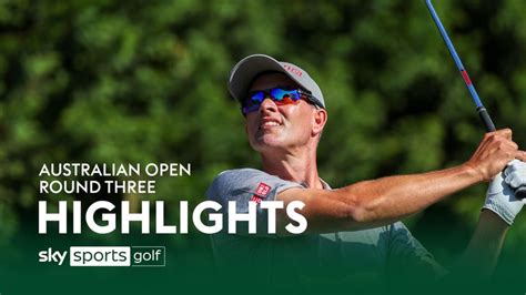 Australian Open Adam Scott Leads After Eagle On 18th Jiyai Shin Leading Womens Event Golf