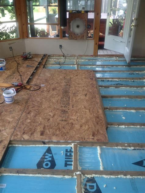 Concrete Shed Floor Insulation