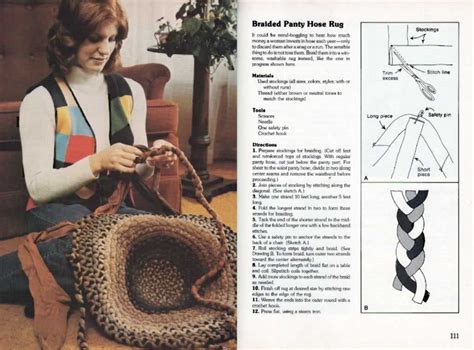 Lets All Make A Rug From Pantyhose Crochet Rug Hat Knitting