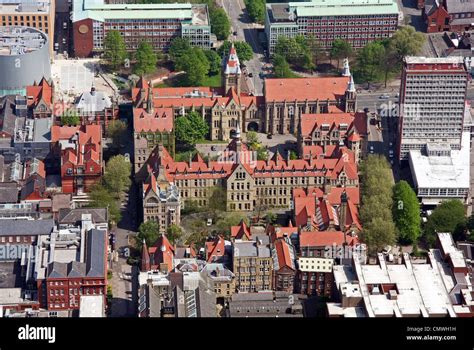 Aerial View Of Manchester University Stock Photo 47276029 Alamy