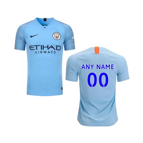 Man City Home Kit 1819 Manchester City 2018 19 Nike Home Kit 1819