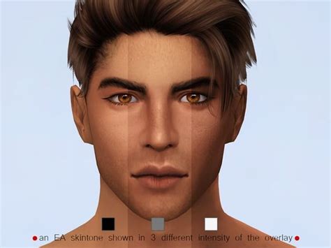 Urielbeaupres Ares Skin Overlay Version The Sims 4 Skin