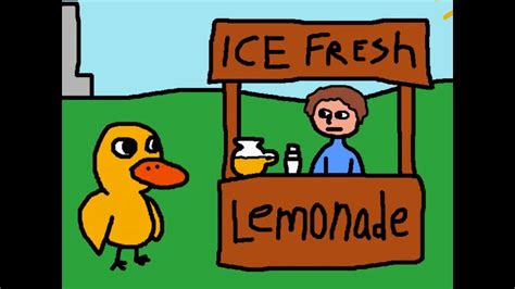 the duck song and the lemonade stand youtube