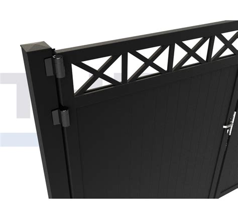 Maybe you would like to learn more about one of these? Closed Double Swing gate Modius Crosso V10 with sleek ...