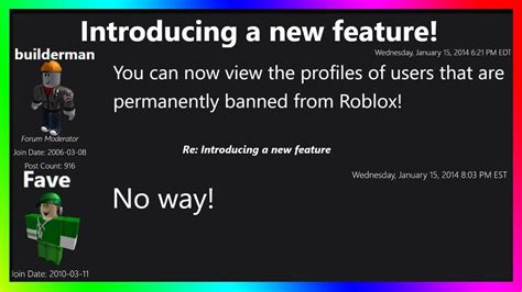 Roblox Accounts That Are Banned Forever