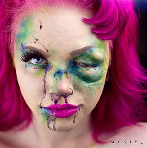 Awesome Glam And Gore Look By Mykie With Flutterlashes In Vanessa