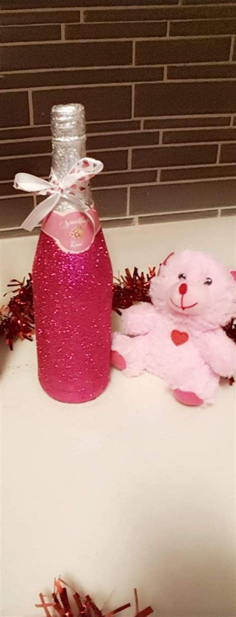 Valentines Glitter Bottle By Dazzlebykay On Etsy Glitter Bottle