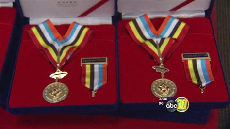 Veterans Receive Ambassador For Peace Medals From South Korean