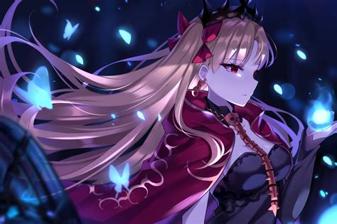 Black Fire Cropped Ereshkigal Fategrand Order Fategrand Order Fate Series