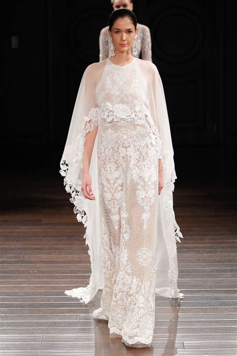 Your Guide To S Biggest Wedding Dress Trends Bridal Fashion Week Naeem Khan Bridal
