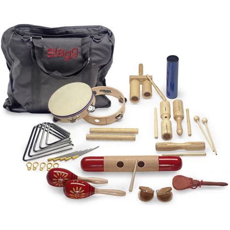 Set Percussions Educatives Pour Enfants Stagg Cpj 05 Musique Instrument