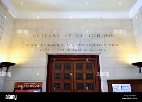 London England Uk Senate House And Library University Of London