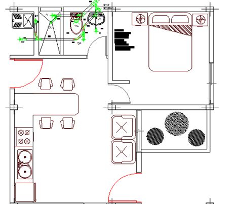 Sanitary Installation Details Of House With Architecture Layout Dwg File Cadbull
