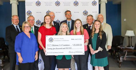 Masonic Charity Foundation Sponsors 4 H Youth Leadership Summit With