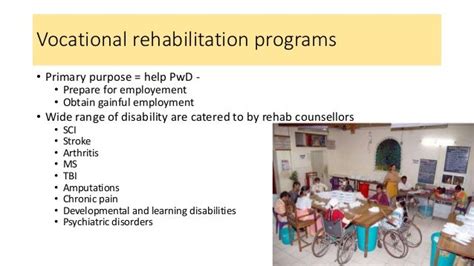 Who Can Use Vocational Rehab