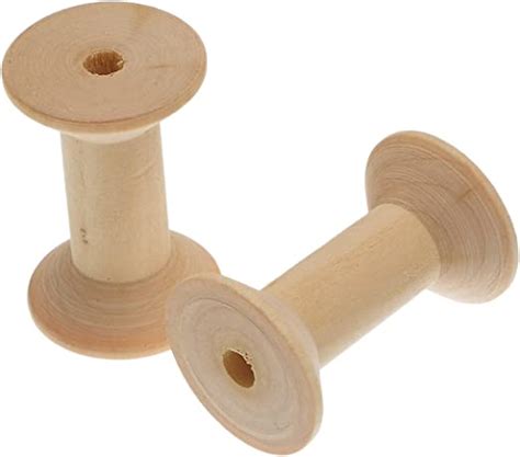8years 10pcs Big Value Unfinished Wooden Empty Thread