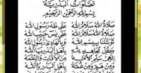 Jun 18, 2021 · sholawat nariyah baca shalawat nariyah setiap hari, berikut manfaatnya menurut ustaz abdul somad simak bacaan doa sholawat nariyah beserta manfaatnya menurut ustaz abdul somad. Sholawat Badar Lirik Arab Dan Artinya - Ratulangi