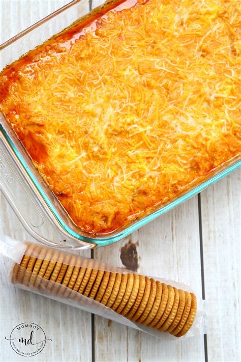 Do not use condensed chicken broth; Easy Buffalo Chicken Dip | Canned Chicken Recipe