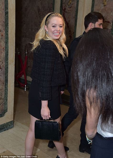 Tiffany Trump Attends NY Charity Fashion Show With Her Mom Daily Mail Online