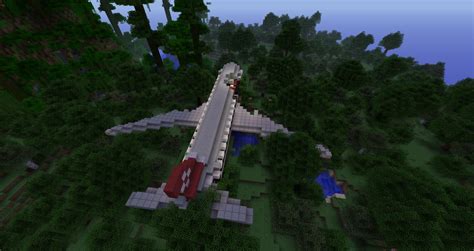 Plane Crash Adventure Dc 10 Minecraft Map