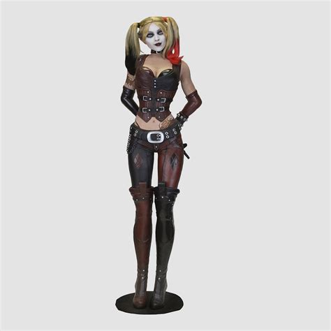 Neca Batman Arkham Knight Foam Replica Life Size Harley Quinn Statu