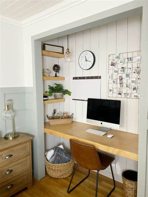 Diy Closet Desk Ideas And Tutorial For Any Closet