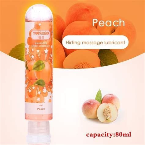 80ml Fruit Flavor Sex Lubricant Orgasm Body Massage Oil Lube Anal Water Based Lubricants Sex Oil