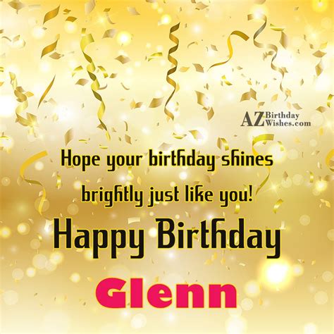 Happy Birthday Glenn
