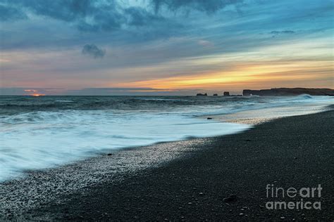 Reynisfjara Sunset Photograph By Jamie Pham Fine Art America