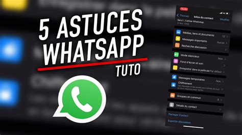 5 Astuces Pour Maîtriser Whatsapp Youtube