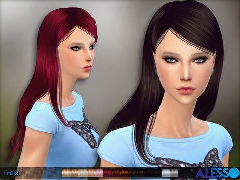 Anto Emilia Hair The Sims 4 Catalog