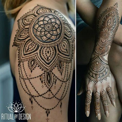 26 Henna Tattoo Designs Shoulder