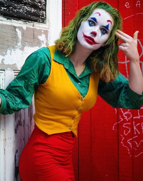 Pin By Mario Seven On Cosplay Girl Joker Makeup Joker Cosplay Female Joker