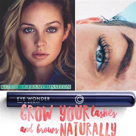 Grow Those Lashes Out The Natural Way Monats Lash And Brow Serum Is