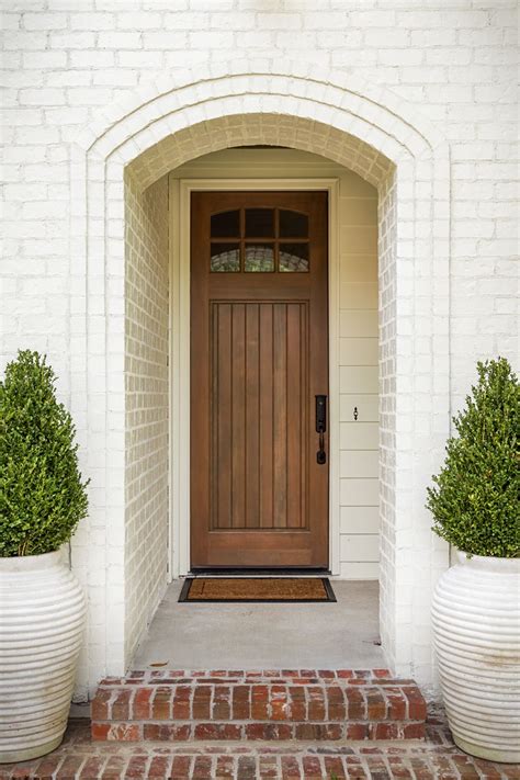Front Door Colors For Red Brick Home
