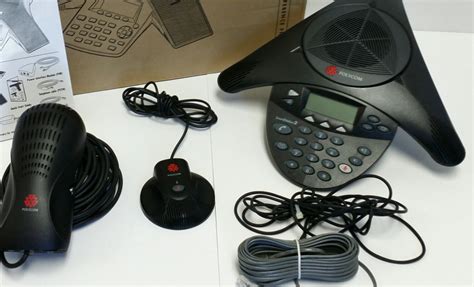 Polycom Soundstation 2 Ex With 2 Mics Included 2200 16200 0012200