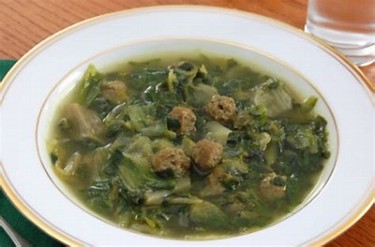 Image result for images escarole soup