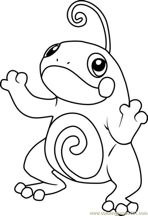 Poliwag Coloring Pages