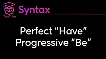 Progressive Syntax