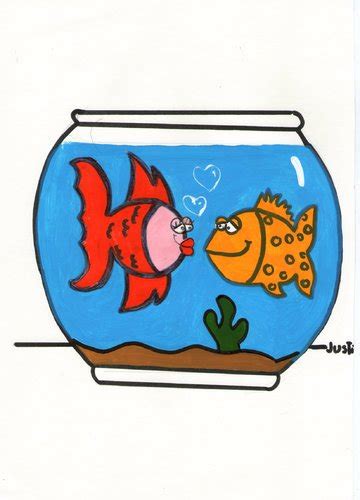 Love Fish By Claude292 Love Cartoon Toonpool