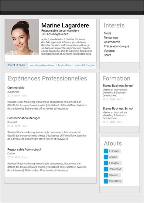 There are three ways, but consider a few things before. cv originaux | cv gratuits et créatifs · myCVfactory