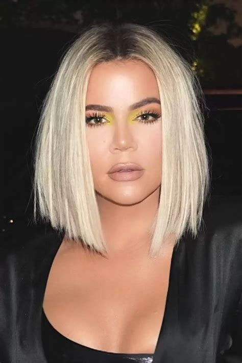 Khloe Kardashian Just Debuted A Sleek Long Bob And It S The Perfect Short Hair Inspiration