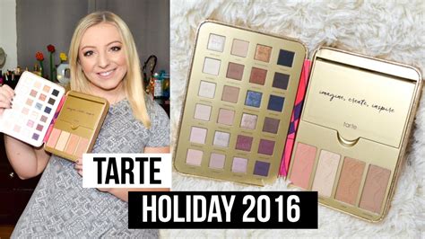 Tarte Pretty Paintbox Swatches Review Holiday Youtube