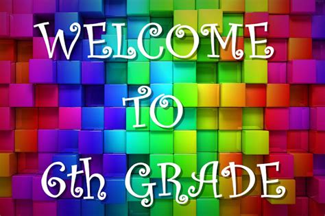 6th Grade Welcome To York 6th Grade