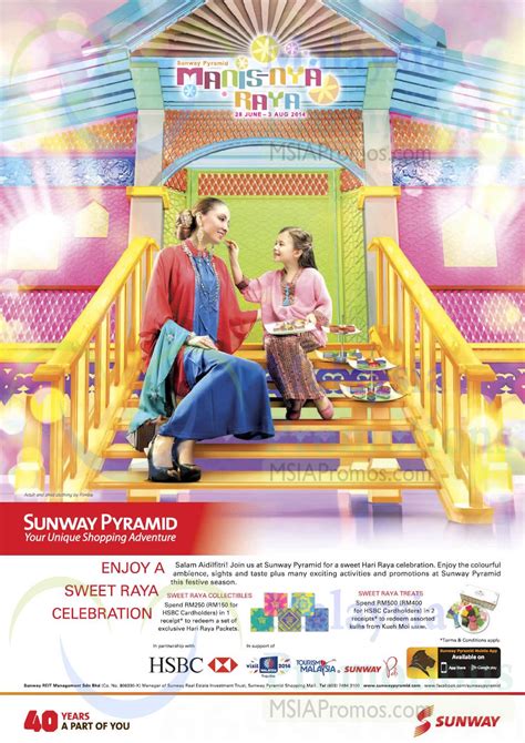 Sunway Pyramid Hari Raya Celebration Promotions 28 Jun 3 Aug 2014