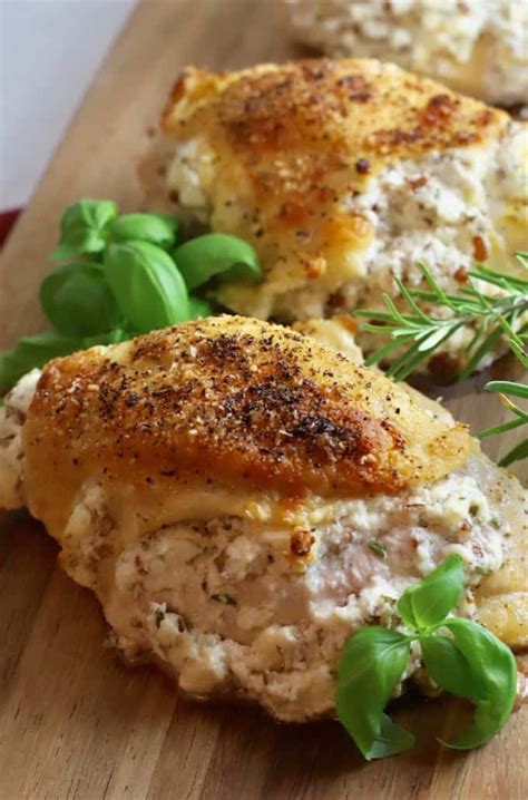 how to make beginners stuffed chicken breasts